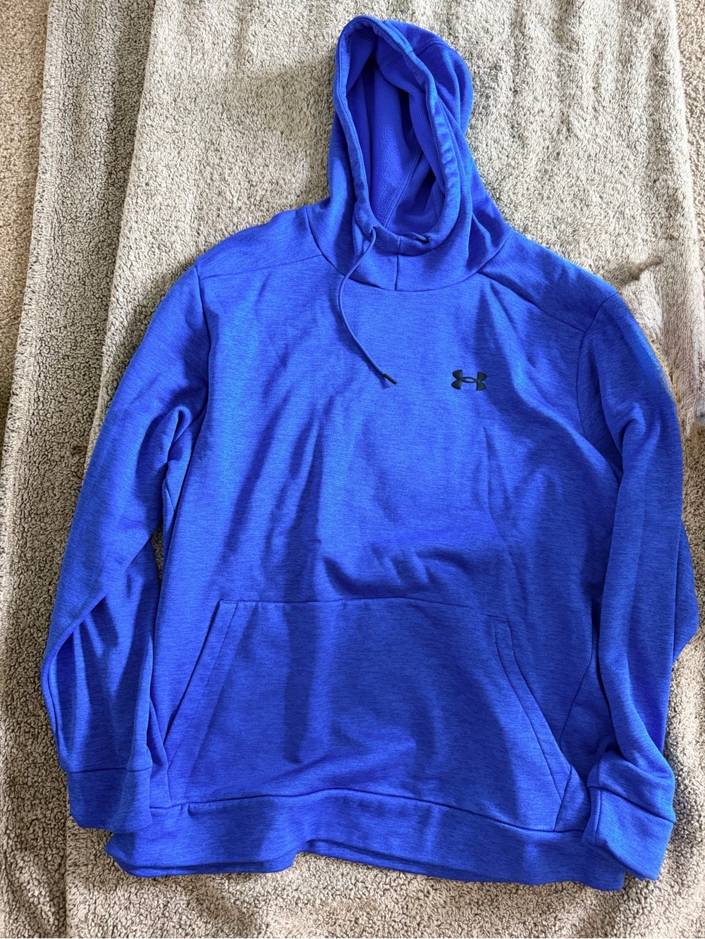 Under Armour Men's Royal Blue Hooded Pullover Sweatshirt